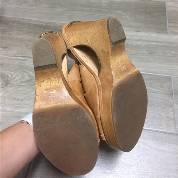 Michael by Michael Kors Wooden wedge sandals - Picture 4 of 4