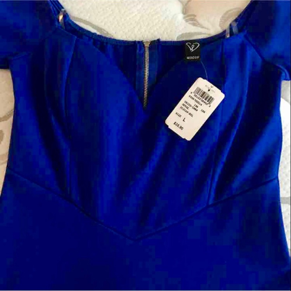 Adorable Royal Blue Dress