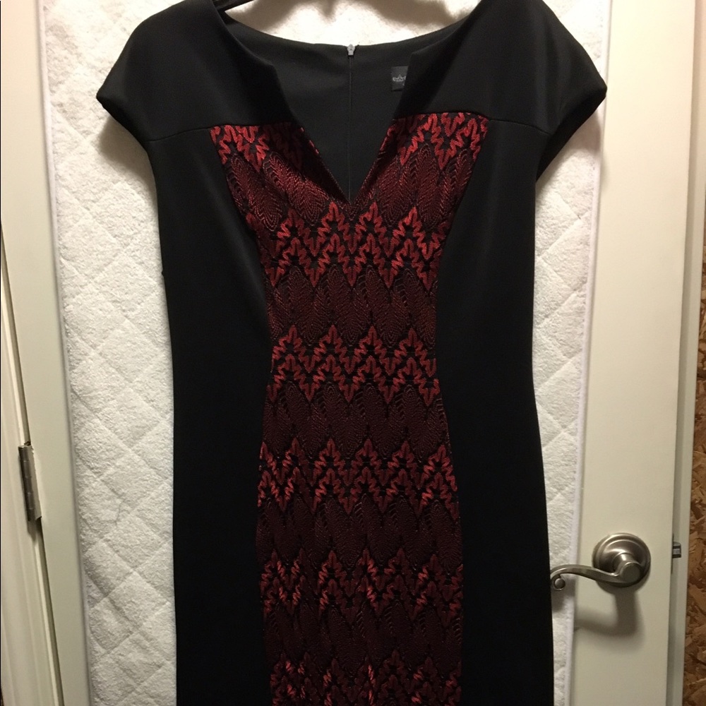 Black and red dress NWT
