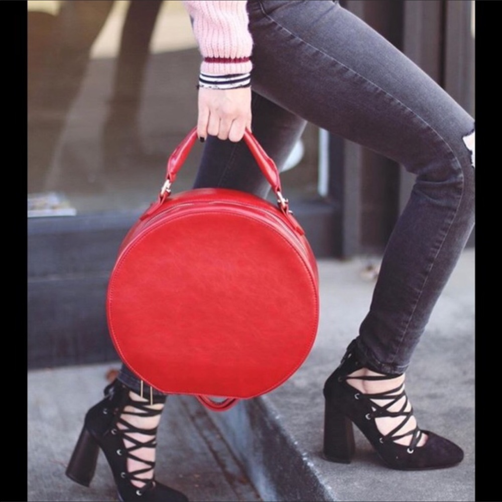 Hatbox style purse - Picture 4 of 5