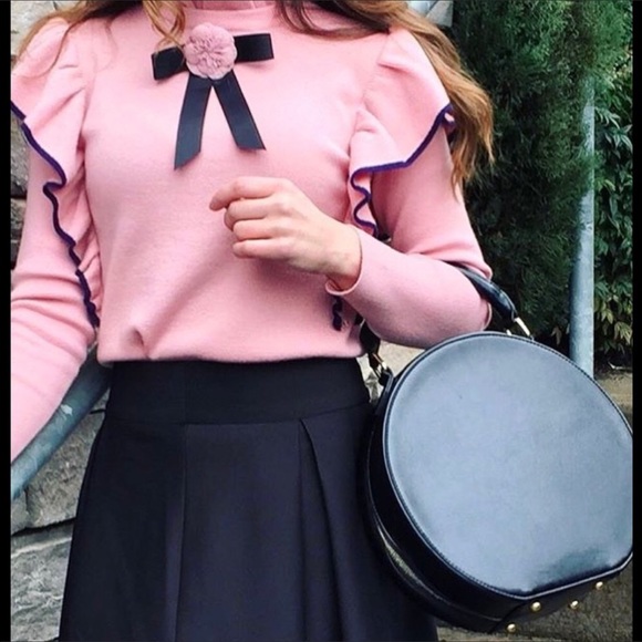 Hatbox style purse - Picture 2 of 5