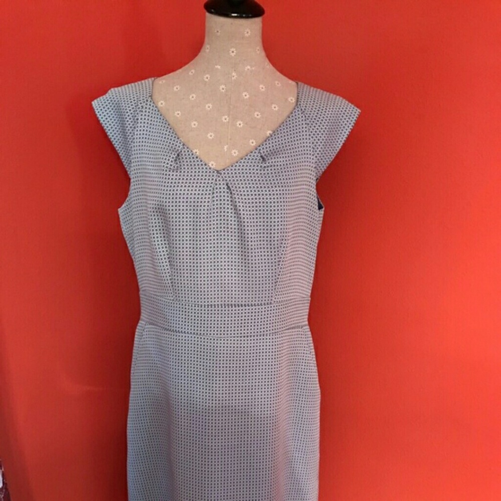 Banana Republic Jacquard Sheath Dress