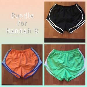 Nike Short Bundle for Hannah B!!! ❤️