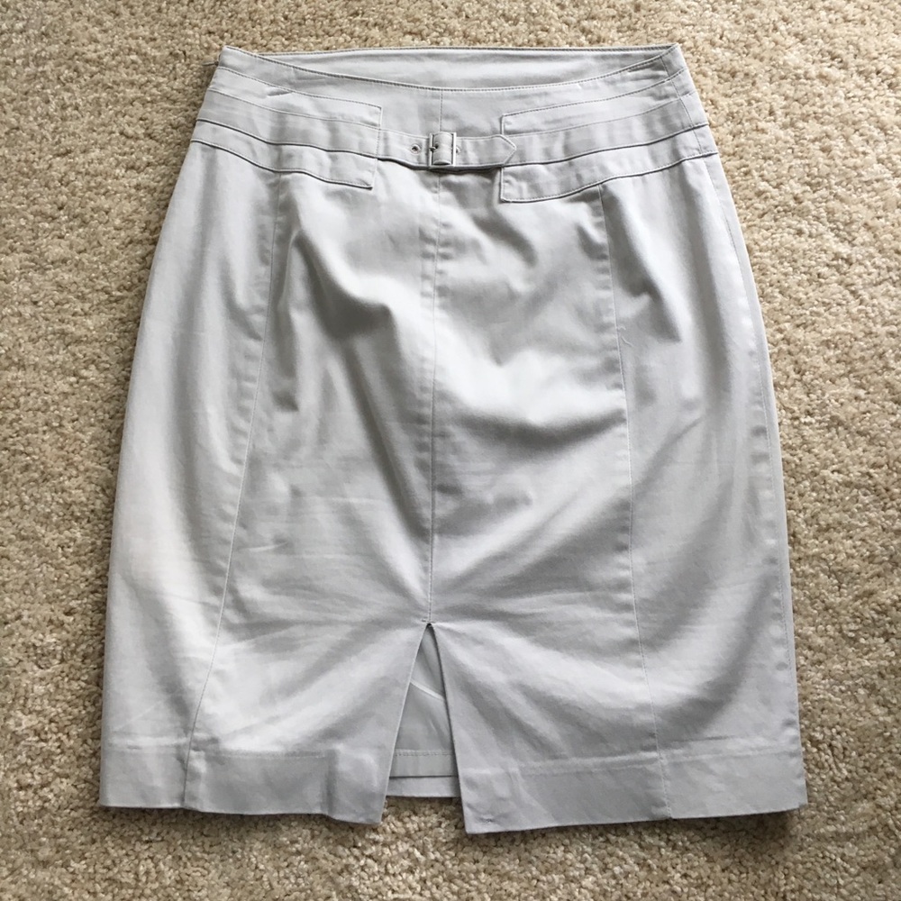 Express Light Tan Business Skirt