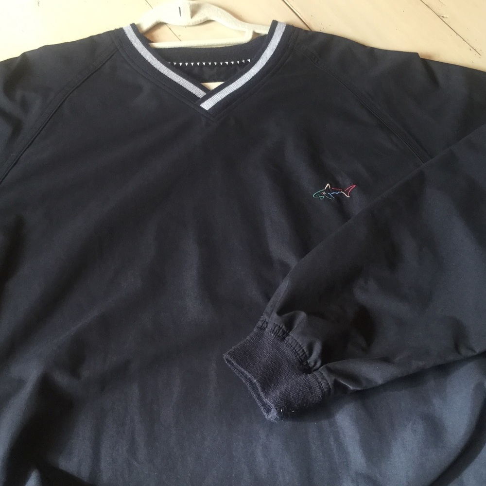 Men's Greg Norman Golf Pullover--MED