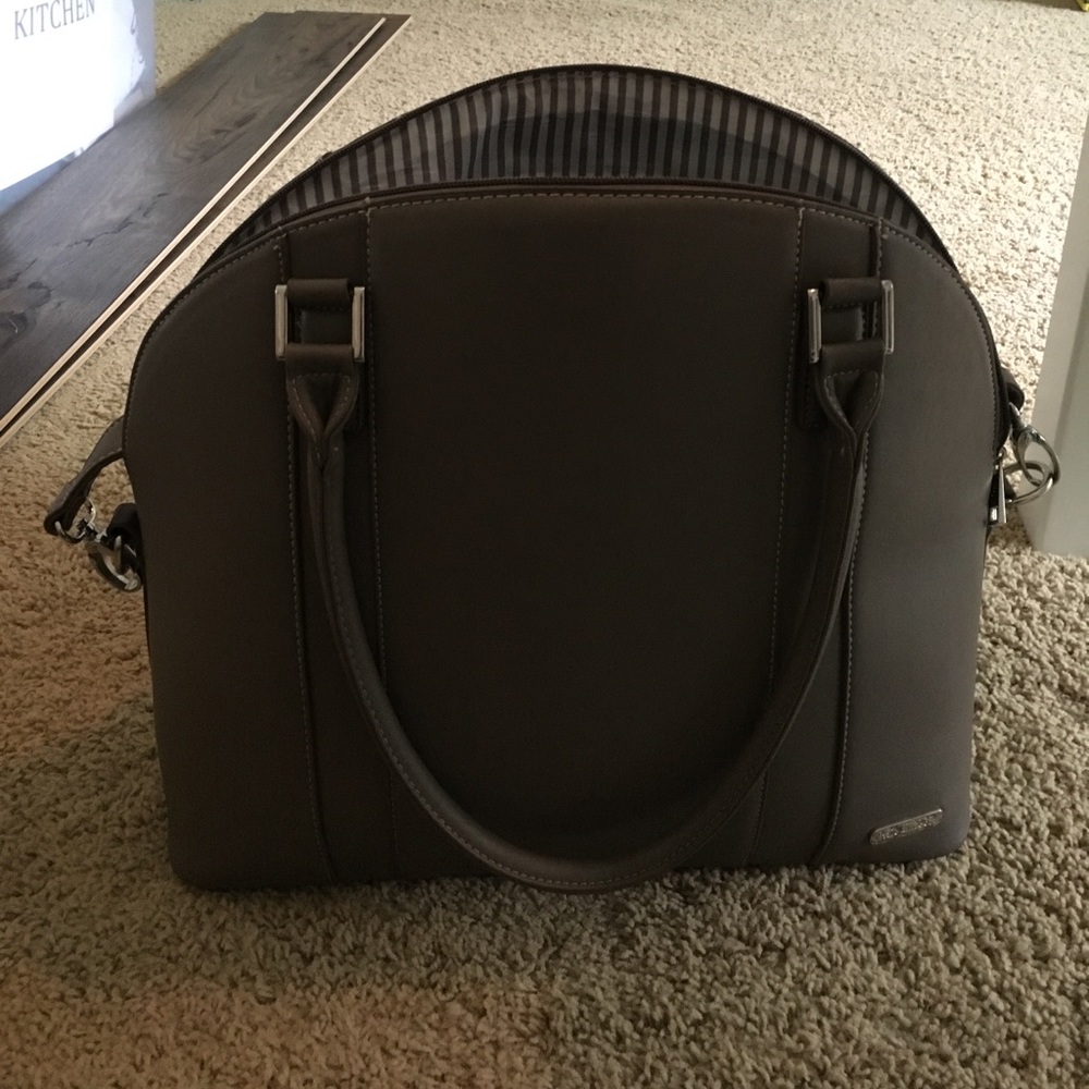 Little Unicorn Taupe Diaper bag