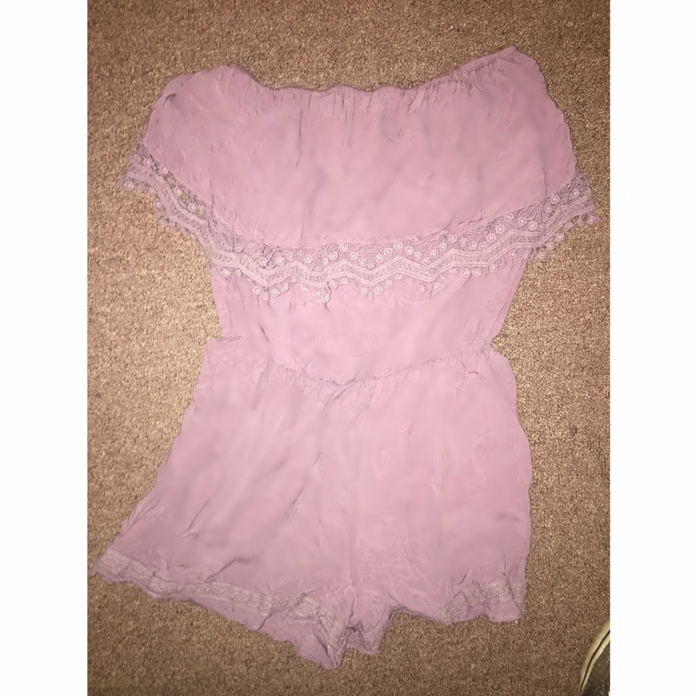 Strapless Romper