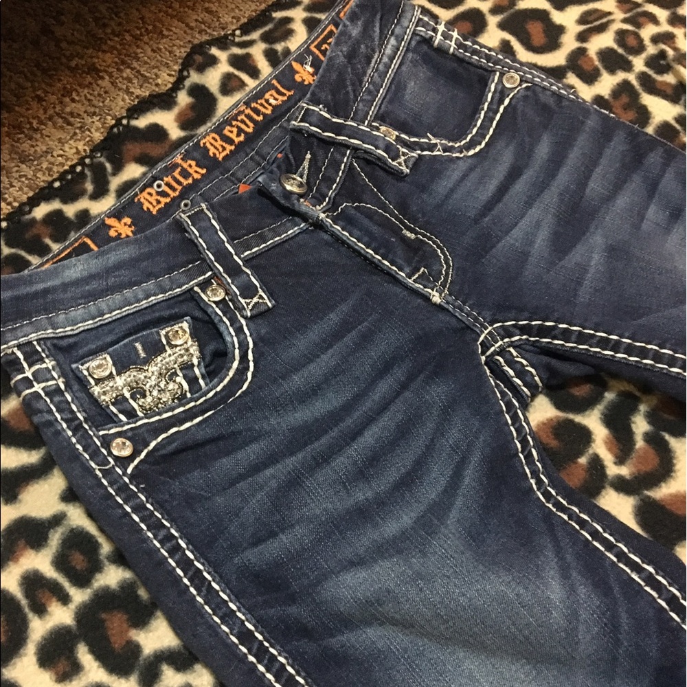 Rock Revival Skinny Jeans size 23! Just like new!!