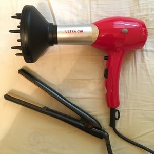 Ultra CHI Blow Dryer and CHI Flat Iron
