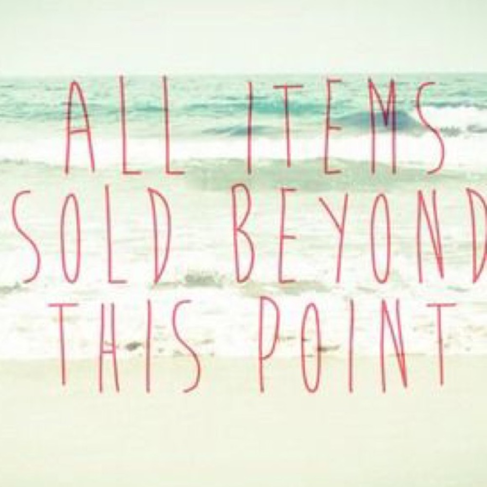 SOLD Beyond This Point