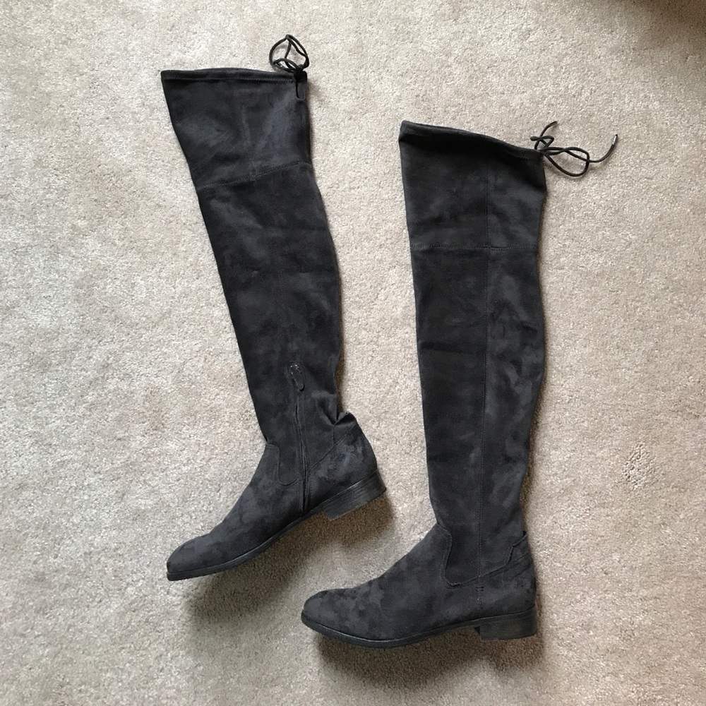 Dolce Vita Neely OTK boots Grey