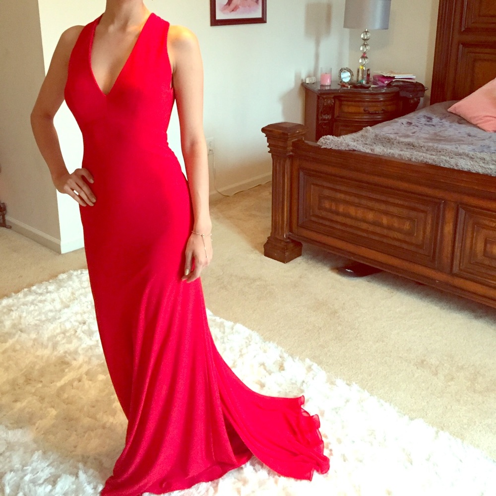 Red Gown