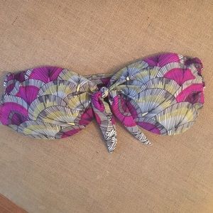 Mara Hoffman bandeau swim top
