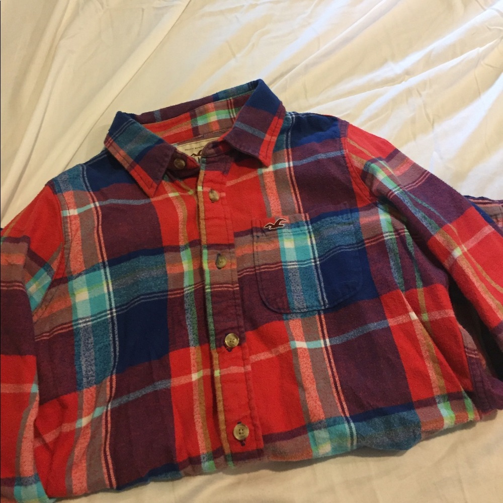 Hollister Button Down Flannel