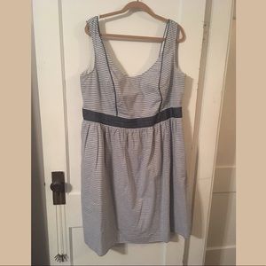 Eshakti - Chambray Stripe Dress