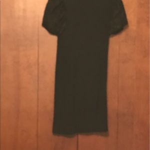 Leslie Fay Poof Arm Clingy Dress, Size 14 Petit.