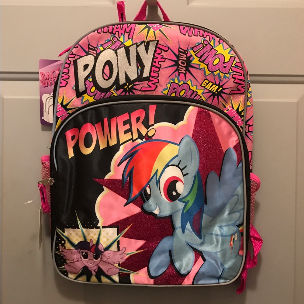 NWT My Little Pony Backpack with Cape