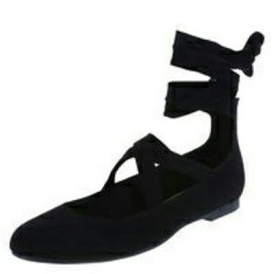Brash Gillie Black Ballet Flats in Sz 10