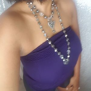OS- PURPLE TUBE TOP