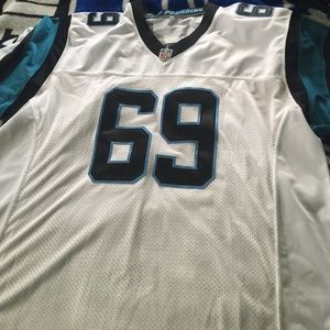 Authentic Jared Allen Panthers Nike Jersey 56 2XL