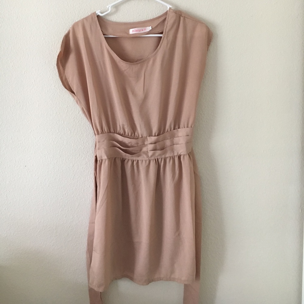 Tan Dress