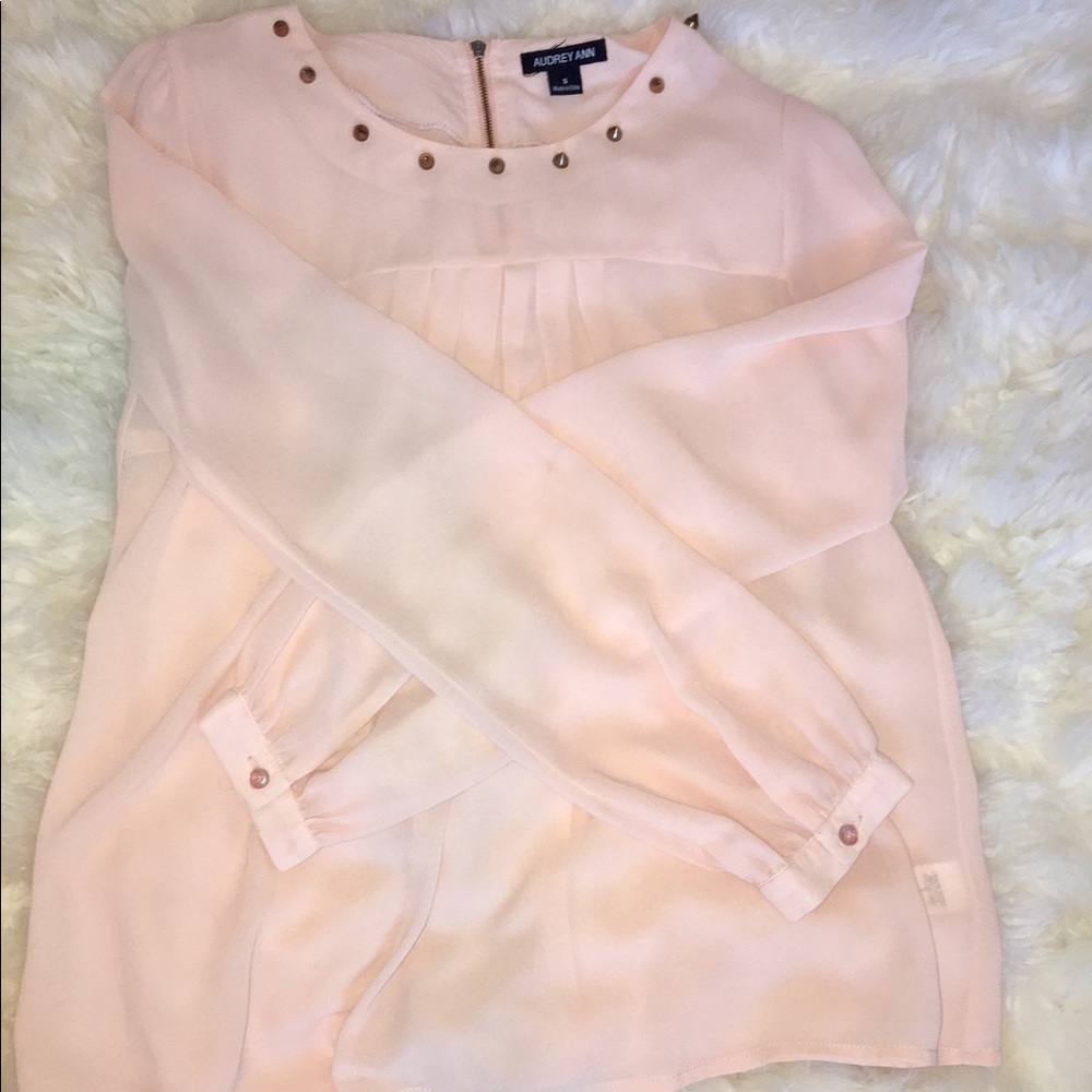 Audrey Ann long sleeve blouse