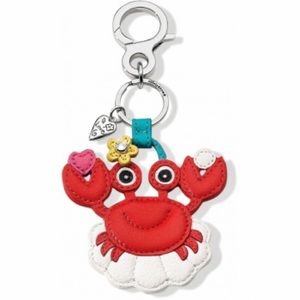 Brighton Collectibles Sandy Crab Handbag Fob