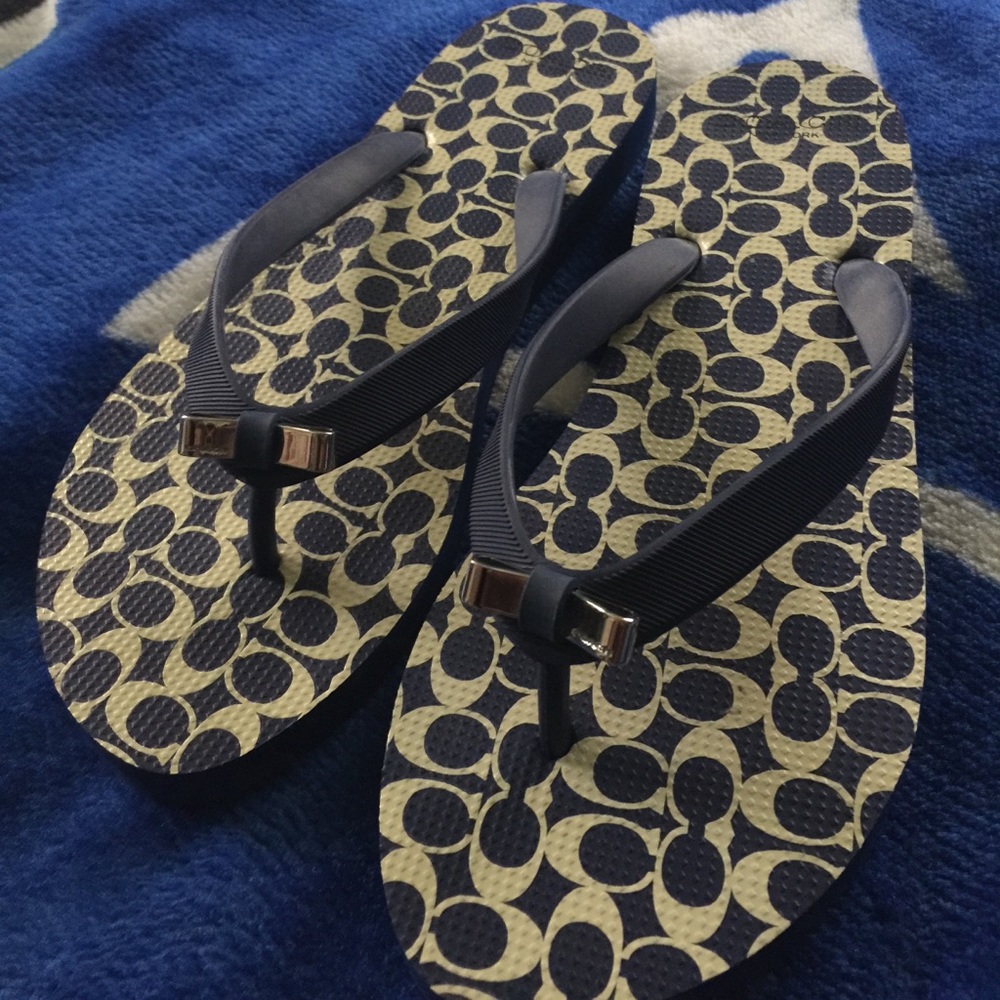 Blue Coach Filp-Flops 7-8