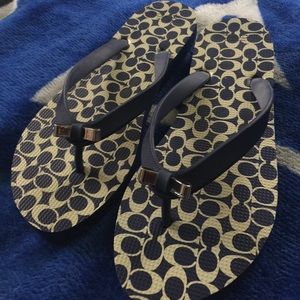 Blue Coach Filp-Flops 7-8