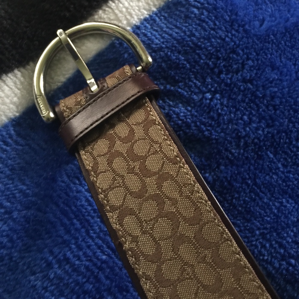 Coach Classic Print Belt Small