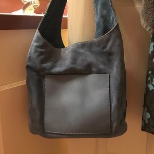 Suede MK Bag