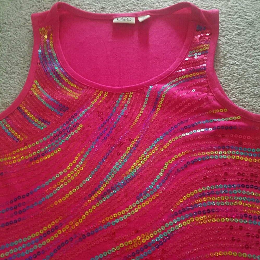 stylish  rounded neck tank