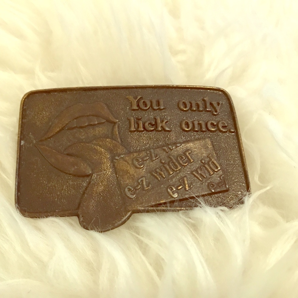 AUTHENTIC 70's e-z wider belt buckle