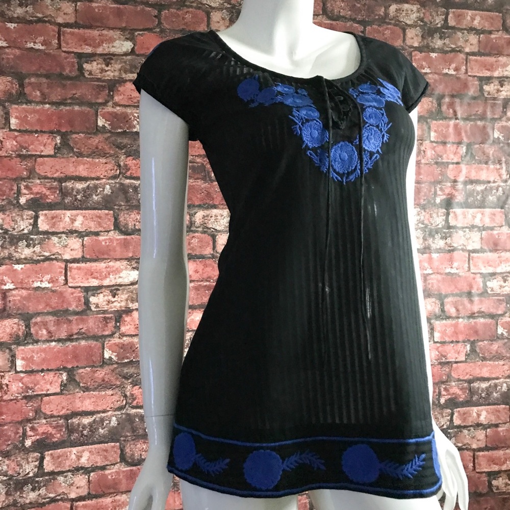 NEW Free People Embroidered Tunic