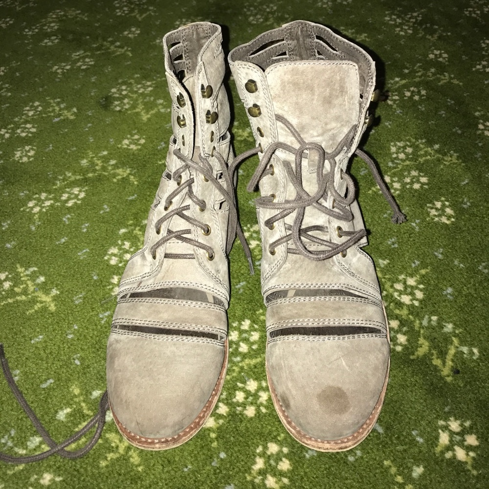 Jeffrey Campbell Ibiza last tie up boots