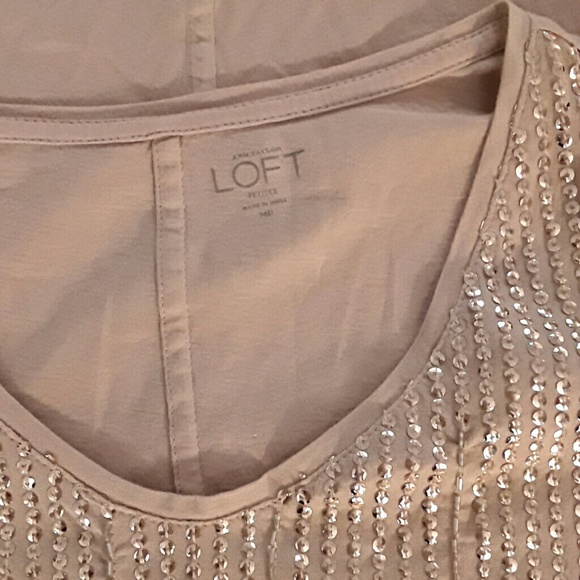 Loft tee sequins size MP - Picture 4 of 4