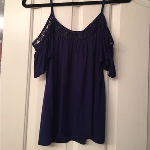 Full Tilt Cold Shoulder Top