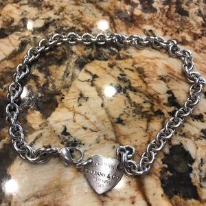 Tiffany Heart Tag Choker