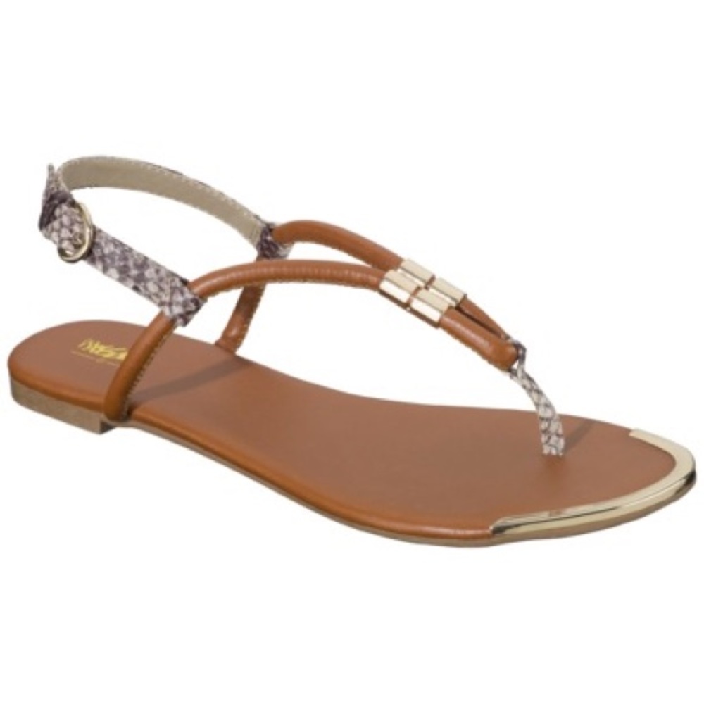 Mossimo Brown Sandals Size 8