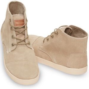 TOMS Women's Brown Suede High Top Sneakers