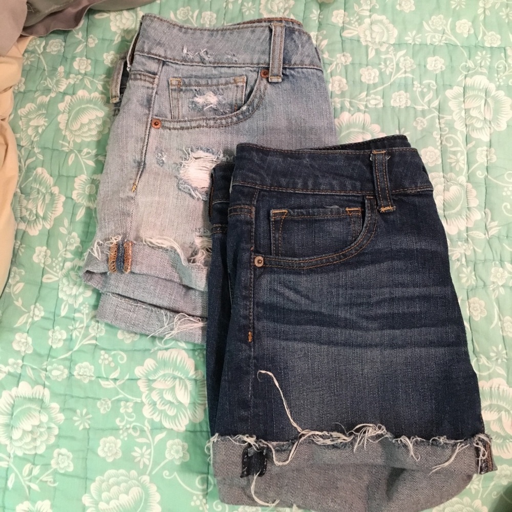 American eagle cuffed shorts bundle.