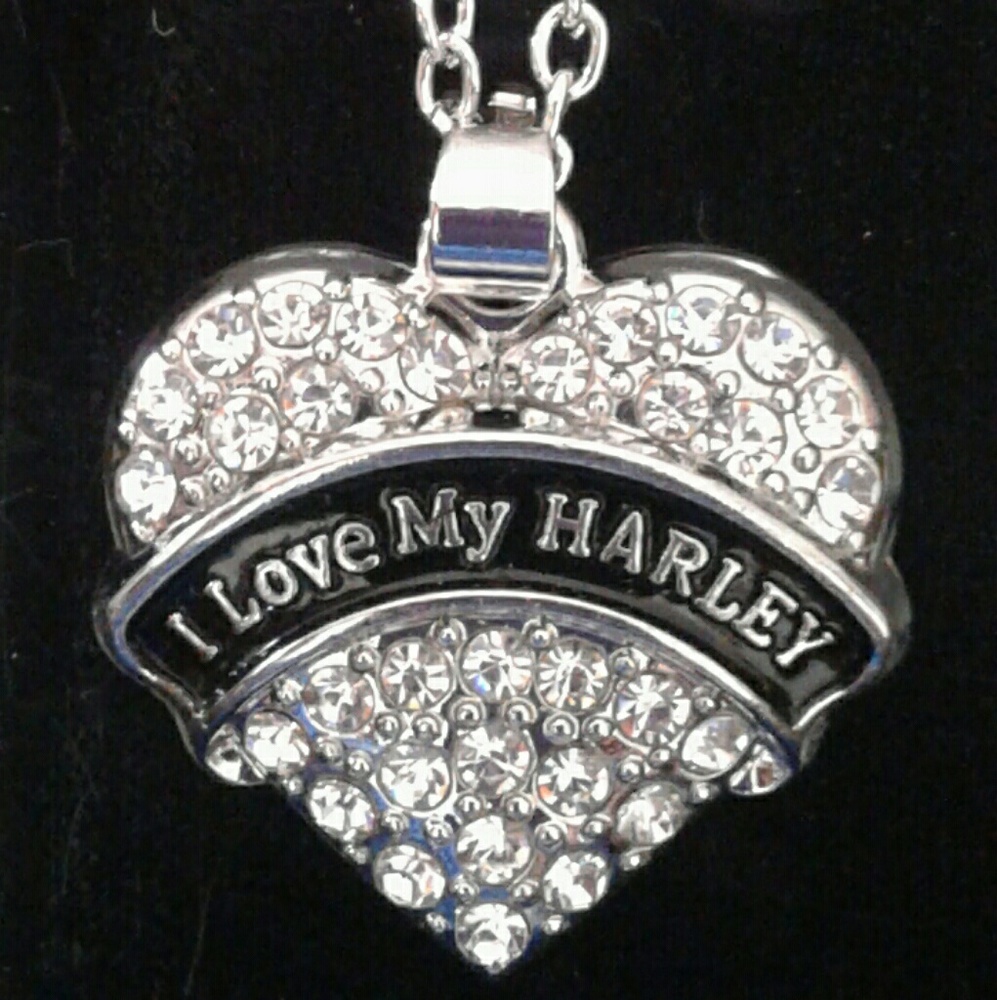 Harley Davidson Pendant Necklace