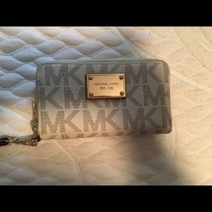 Authentic MK wristlet