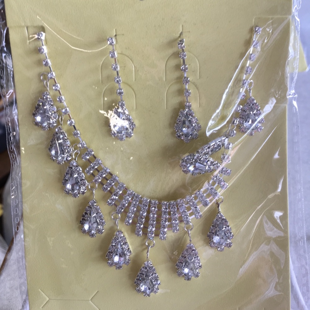 All 5 pendants with matching earrings