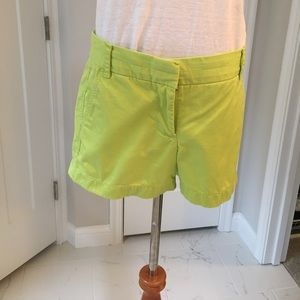 J Crew chino shorts 4" inseam size 4