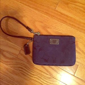 Coach wristlet