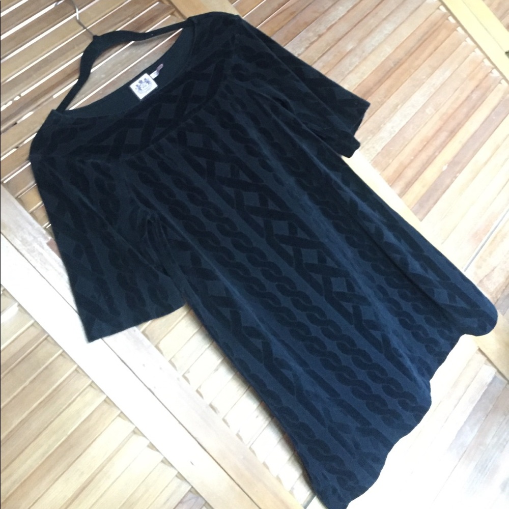 Juicy Couture Lattice pattern velour dress