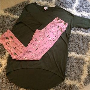 LuLaRoe XS Irma & OS leggings