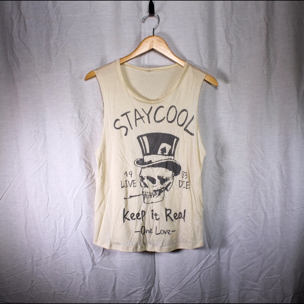 Skull Muscle Tank