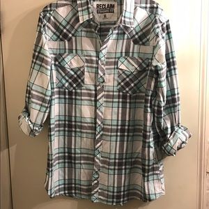 Men's plaid shirt